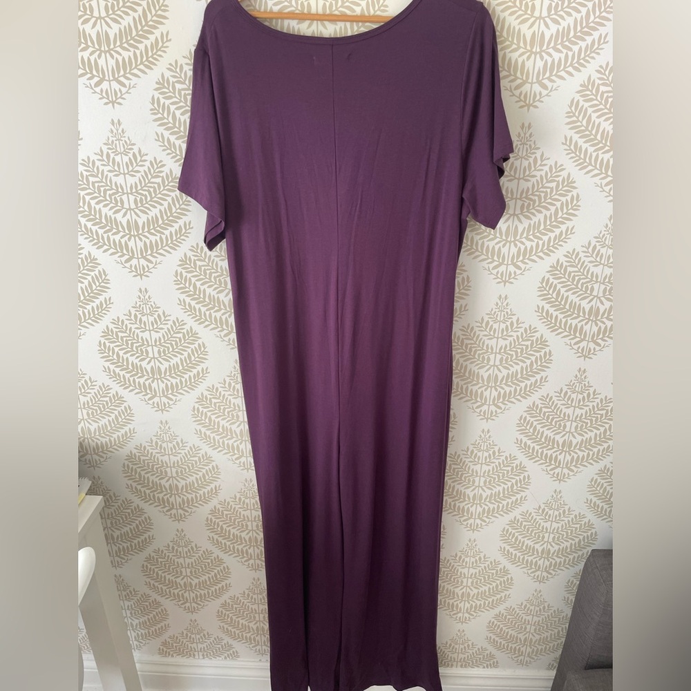 Smash + Tess Plum V-Neck Layla Twist Front Tie Romper size XXL NWT - Picture 4 of 14